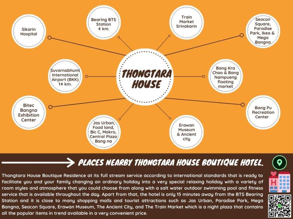 Hotel Thongtara House Boutique Srinakarin Bangkok Exteriér fotografie
